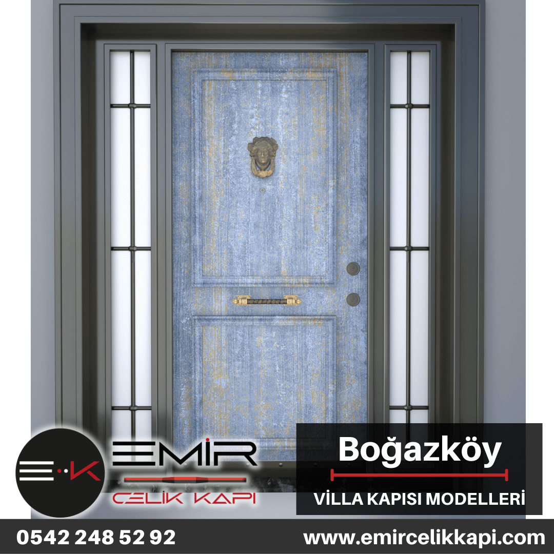 Boğazköy Villa Kapısı Modelleri Fiyatları Villa Giriş Kapısı Kompozit Villa Dış Kapıları Entrance Doors Haustüren SteelDoors SeyfQapilar