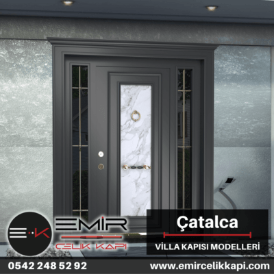 Çatalca Villa Kapısı Modelleri Fiyatları Villa Giriş Kapısı Kompozit Villa Dış Kapıları Entrance Doors Haustüren Steeldoors Seyfqapilar