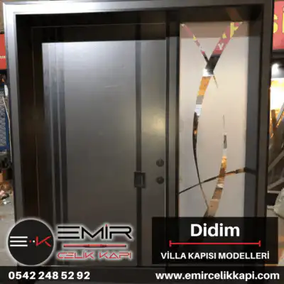 Didim Villa Kapısı Modelleri Fiyatları Villa Giriş Kapısı Kompozit Villa Dış Kapıları Entrance Doors Haustüren Steeldoors Seyfqapilar