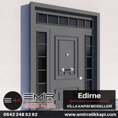 Edirne Villa Kapısı Modelleri Fiyatları Villa Giriş Kapısı Kompozit Villa Dış Kapıları Entrance Doors Haustüren Steeldoors Seyfqapilar