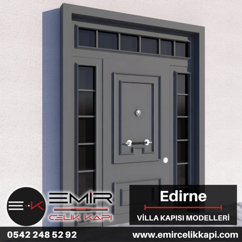 Edirne Villa Kapısı Modelleri Fiyatları Villa Giriş Kapısı Kompozit Villa Dış Kapıları Entrance Doors Haustüren Steeldoors Seyfqapilar