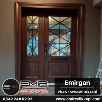 Emirgan Villa Kapısı Modelleri Fiyatları Villa Giriş Kapısı Kompozit Villa Dış Kapıları Entrance Doors Haustüren Steeldoors Seyfqapilar