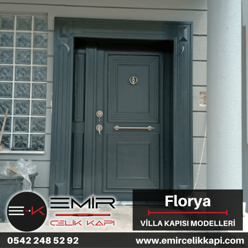 Florya Villa Kapısı Modelleri Fiyatları Villa Giriş Kapısı Kompozit Villa Dış Kapıları Entrance Doors Haustüren SteelDoors SeyfQapilar
