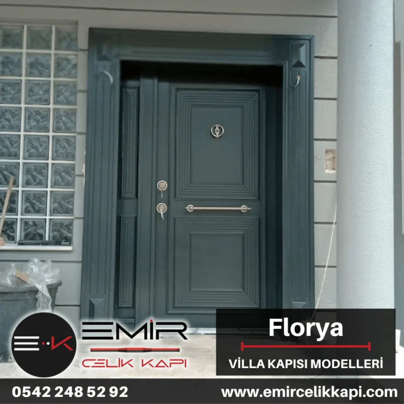 Florya Villa Kapısı Modelleri Fiyatları Villa Giriş Kapısı Kompozit Villa Dış Kapıları Entrance Doors Haustüren Steeldoors Seyfqapilar