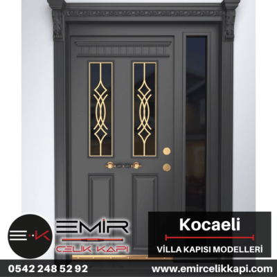 Kocaeli Villa Kapısı Modelleri Fiyatları Villa Giriş Kapısı Kompozit Villa Dış Kapıları Entrance Doors Haustüren Steeldoors Seyfqapilar