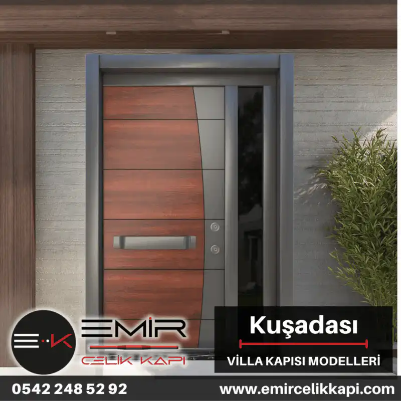 Kuşadası Villa Kapısı Modelleri Fiyatları Villa Giriş Kapısı Kompozit Villa Dış Kapıları Entrance Doors Haustüren Steeldoors Seyfqapilar