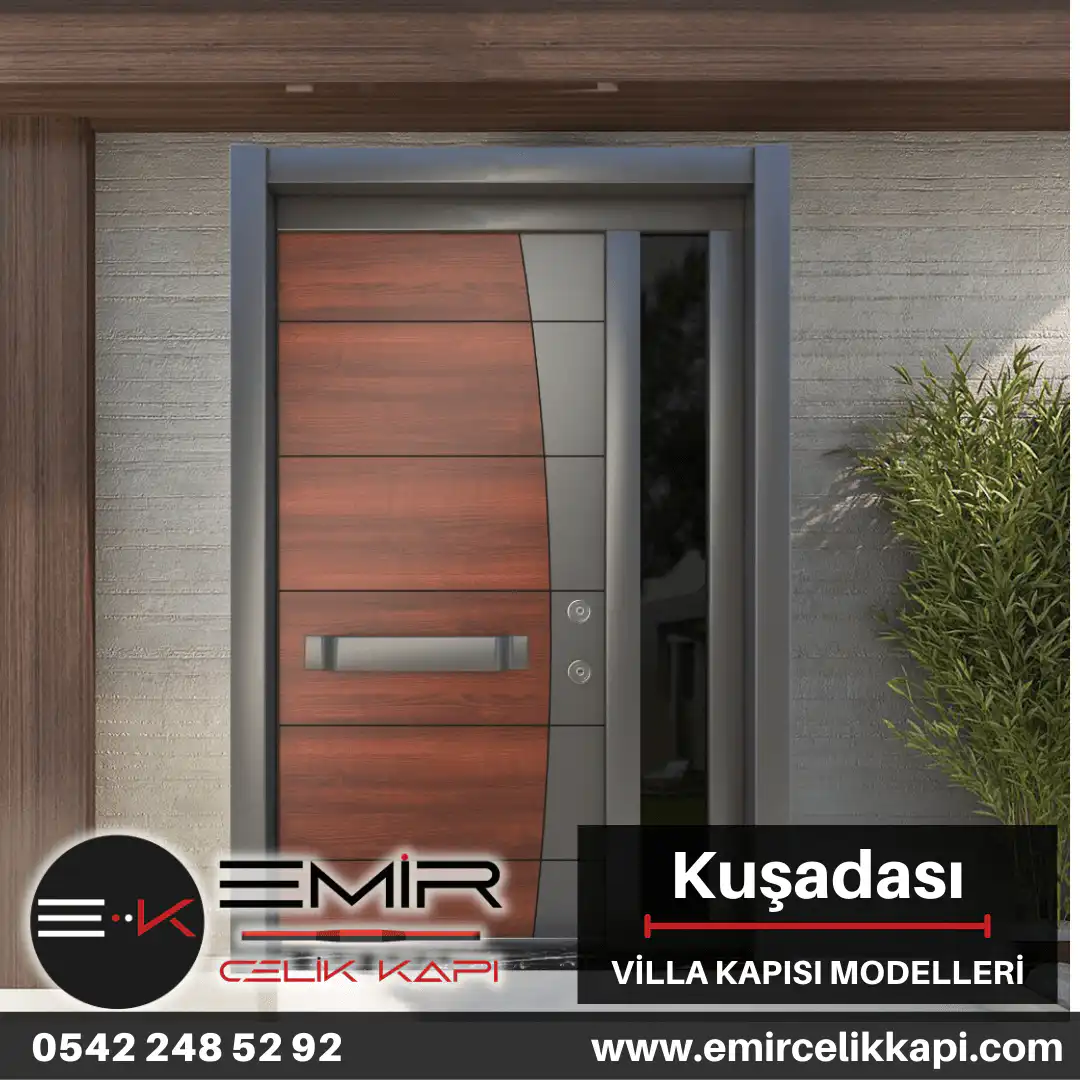 Kuşadası Villa Kapısı 7 Kuşadası Villa Kapısı Modelleri Fiyatları Villa Giriş Kapısı Kompozit Villa Dış Kapıları Entrance Doors Haustüren Steeldoors Seyfqapilar