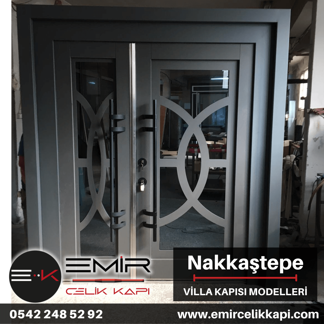 Nakkaştepe Villa Kapısı Modelleri Fiyatları Villa Giriş Kapısı Kompozit Villa Dış Kapıları Entrance Doors Haustüren SteelDoors SeyfQapilar