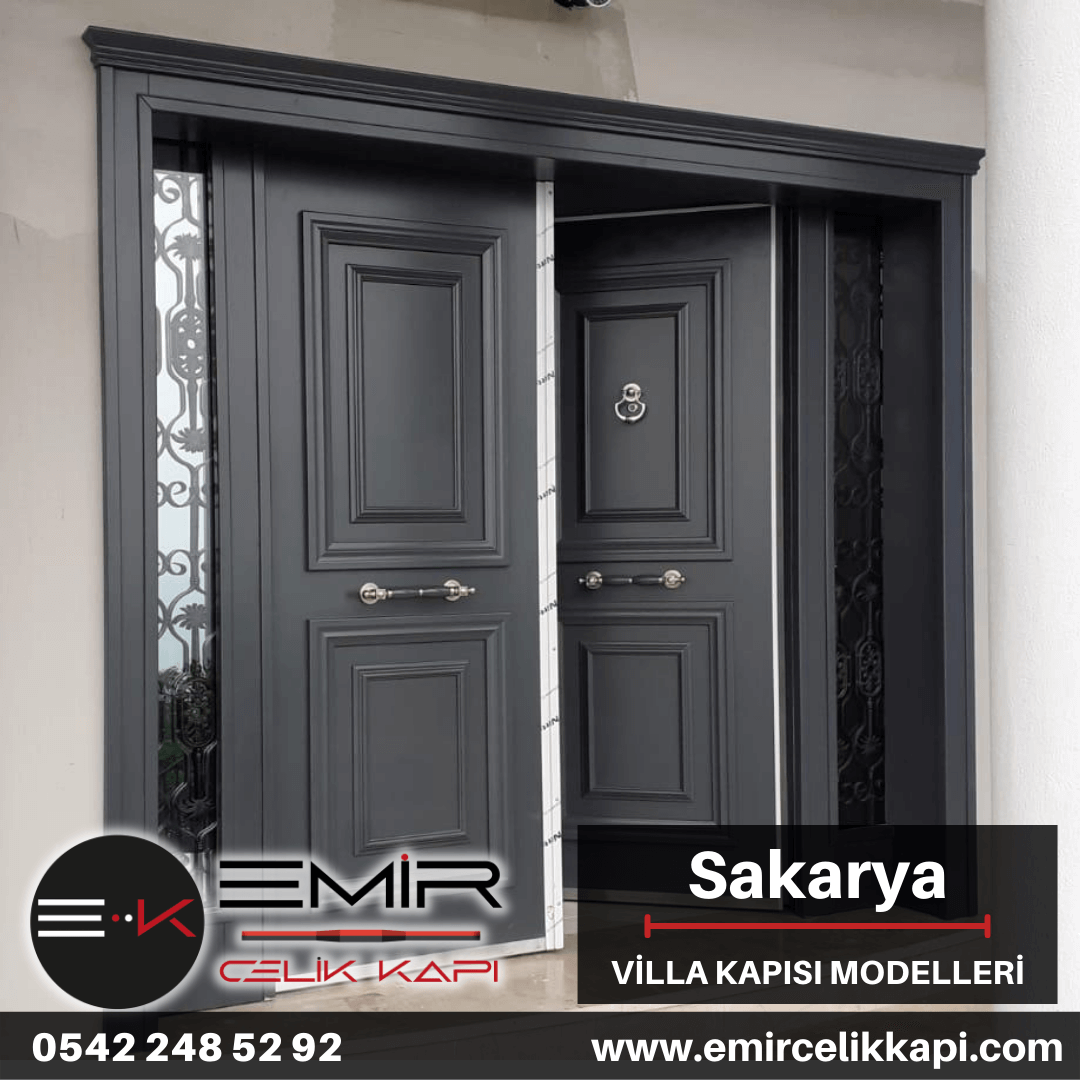 Sakarya Villa Kapısı Modelleri Fiyatları Villa Giriş Kapısı Kompozit Villa Dış Kapıları Entrance Doors Haustüren SteelDoors SeyfQapilar