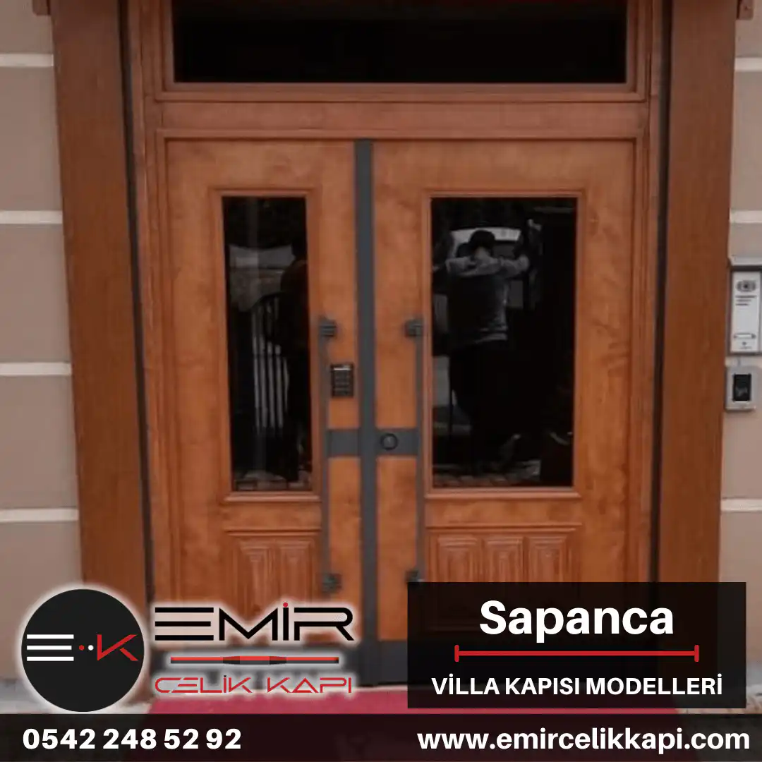 Sapanca Villa Kapısı Modelleri Fiyatları Villa Giriş Kapısı Kompozit Villa Dış Kapıları Entrance Doors Haustüren Steeldoors Seyfqapilar