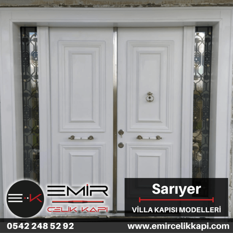 Sarıyer Villa Kapısı Modelleri Fiyatları Villa Giriş Kapısı Kompozit Villa Dış Kapıları Entrance Doors Haustüren Steeldoors Seyfqapilar