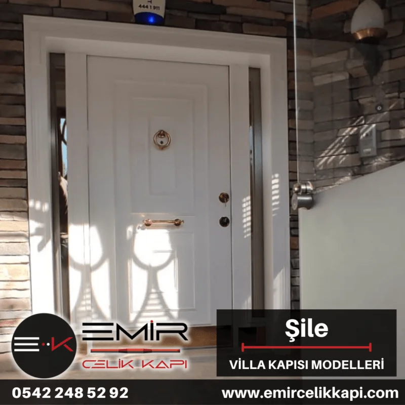 Şile Villa Kapısı Modelleri Fiyatları Villa Giriş Kapısı Kompozit Villa Dış Kapıları Entrance Doors Haustüren Steeldoors Seyfqapilar