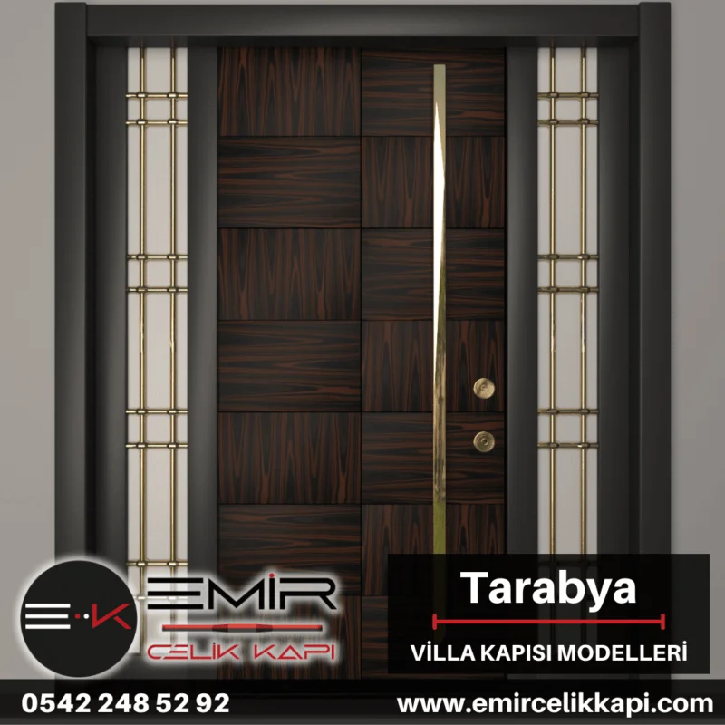 Tarabya Villa Kapısı Modelleri Fiyatları Villa Giriş Kapısı Kompozit Villa Dış Kapıları Entrance Doors Haustüren Steeldoors Seyfqapilar