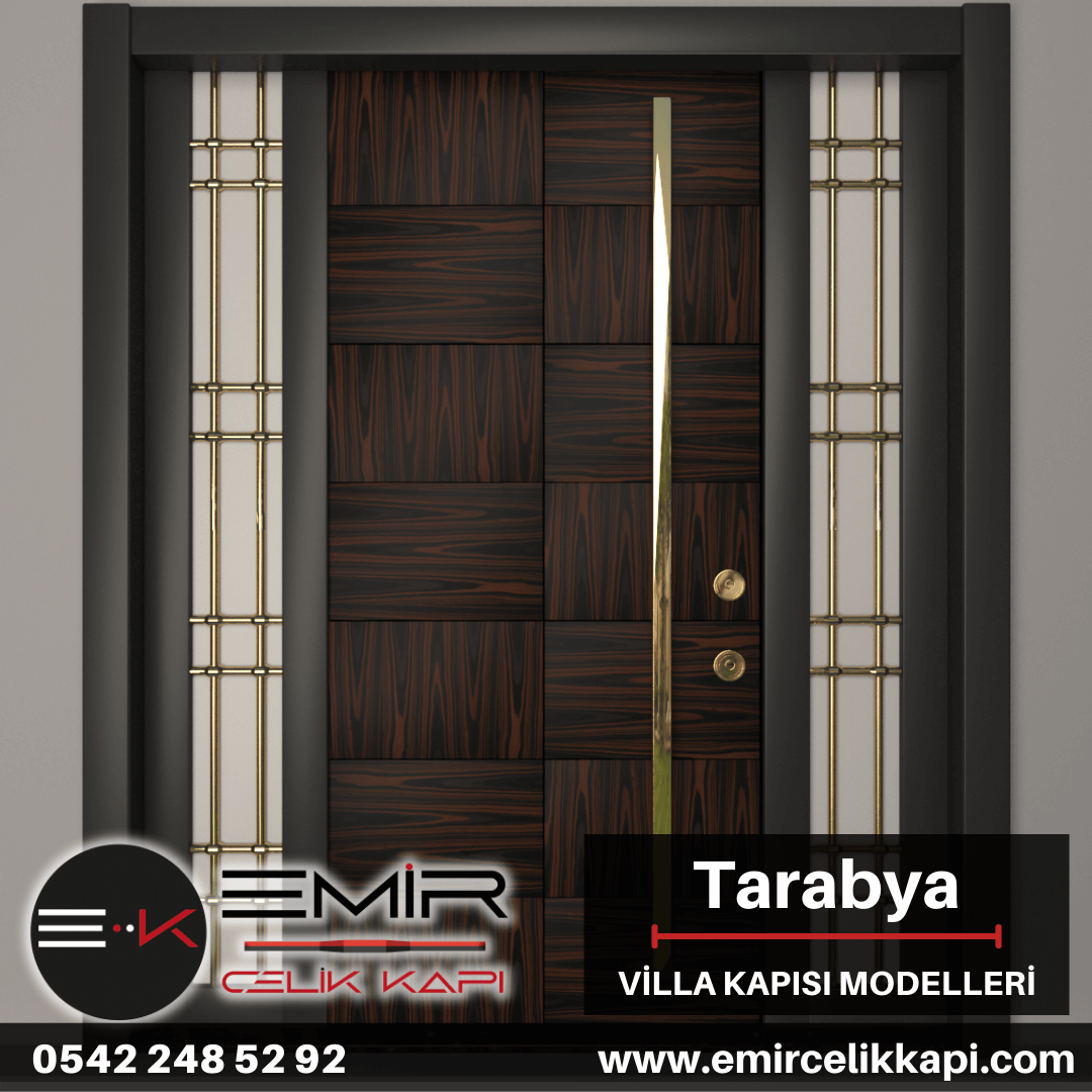Tarabya Villa Kapısı Modelleri Fiyatları Villa Giriş Kapısı Kompozit Villa Dış Kapıları Entrance Doors Haustüren SteelDoors SeyfQapilar