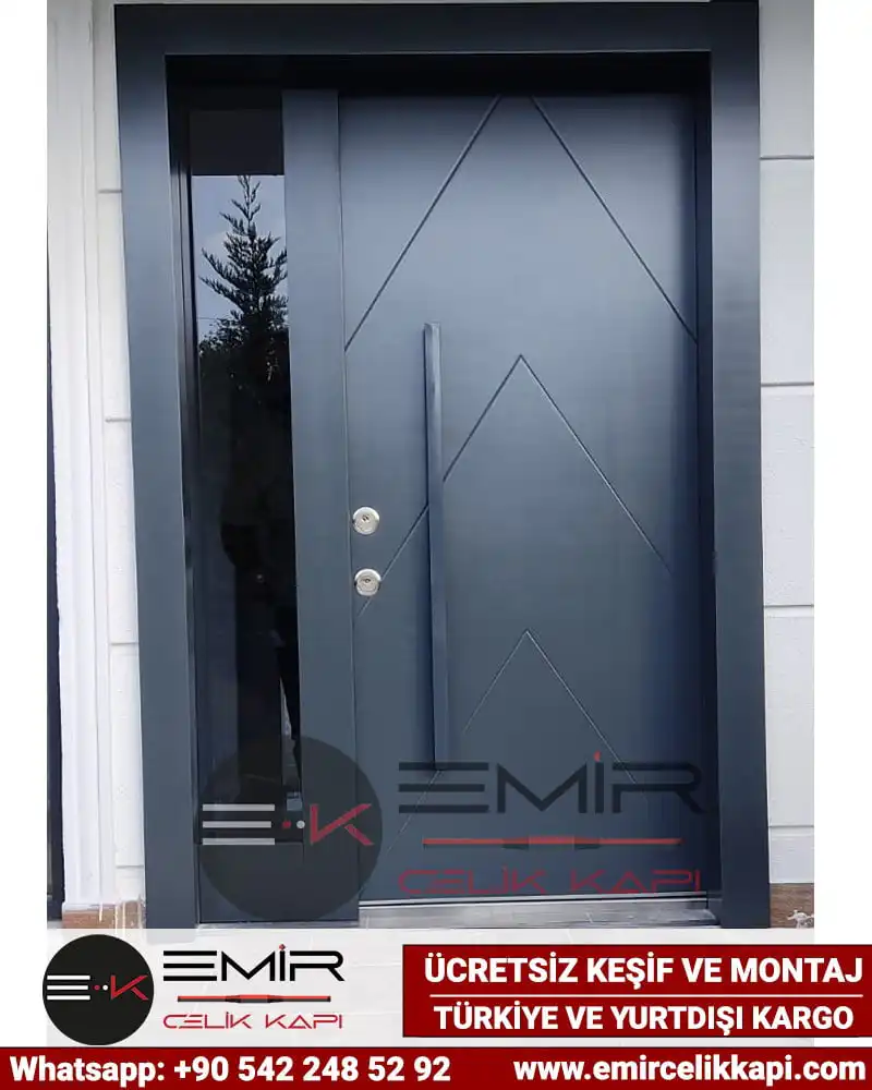 Villa Giriş Kapısı Modelleri 553 1 Villa Giriş Kapısı Modelleri 553 - Emir Çelik Kapı