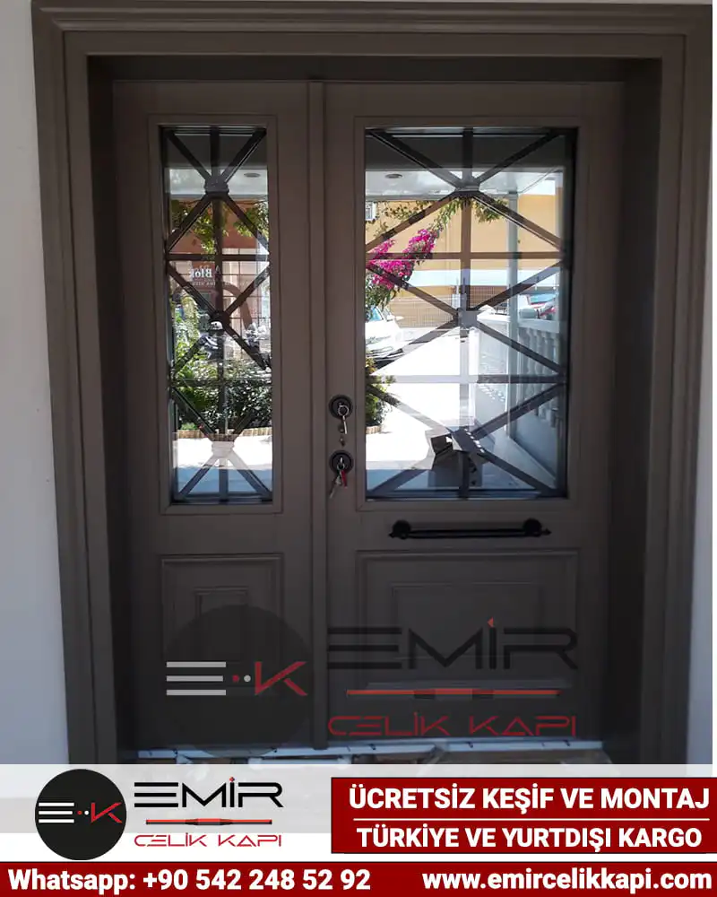 Villa Dış Kapı Modelleri 573 1 Villa Dış Kapı Modelleri 573 - Emir Çelik Kapı Güvenlik Ve Estetik