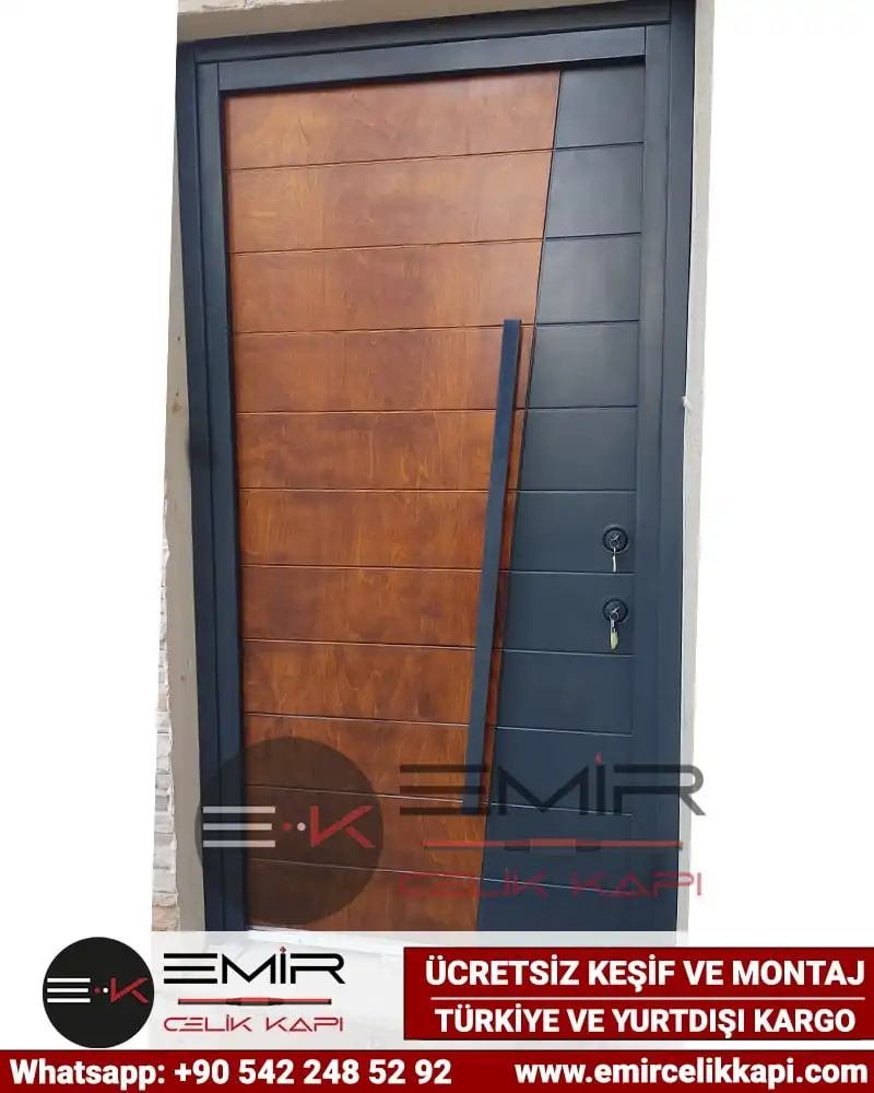 Çift Renk Kompozit Dış Çelik Kapı Modelleri Fiyatları İstanbul çelik Kapı İmalat Çelik Kapıcı Çelik Kapı Firmaları En İyi Çelik Kapı Sağlam Çelik Kapı