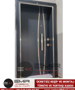 Antrasit Krom Çelik Kapı Modelleri Çelik Kapı Fiyatları