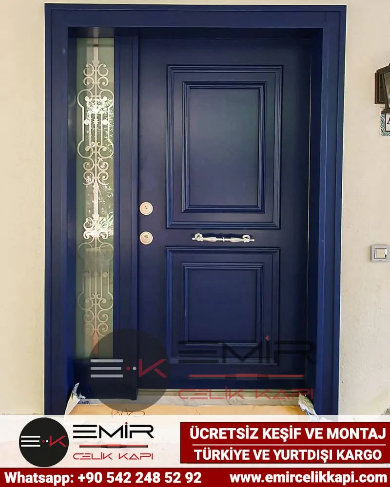 Mavi Villa Kapısı Bodrum Villa Kapısı Modelleri Fiyatları