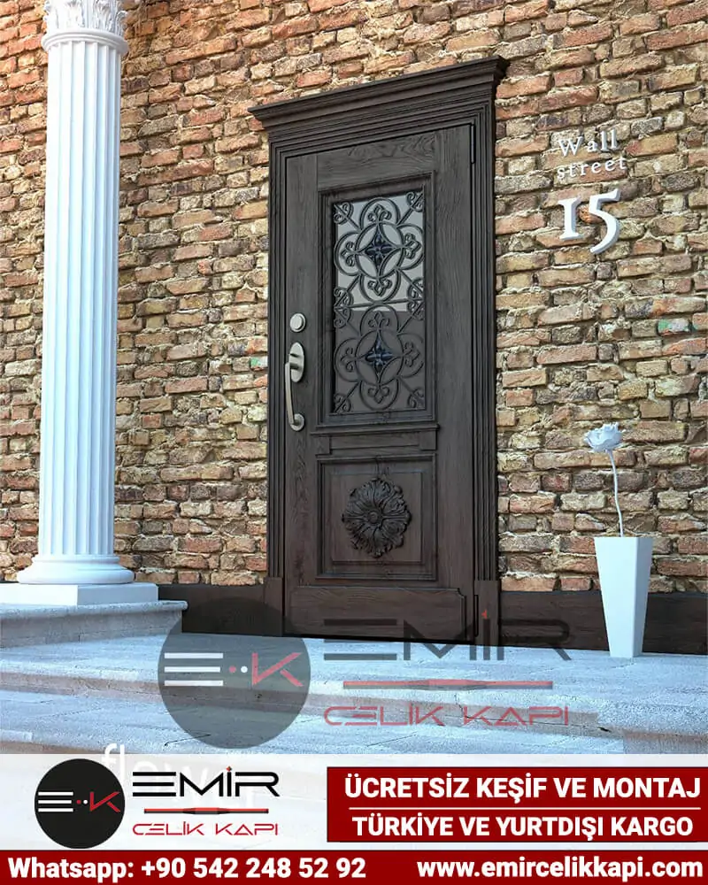 Villa Kapıları Villa Kapısı Modelleri Villa Kapı Fiyatları Emir Çelik Kapı (2)