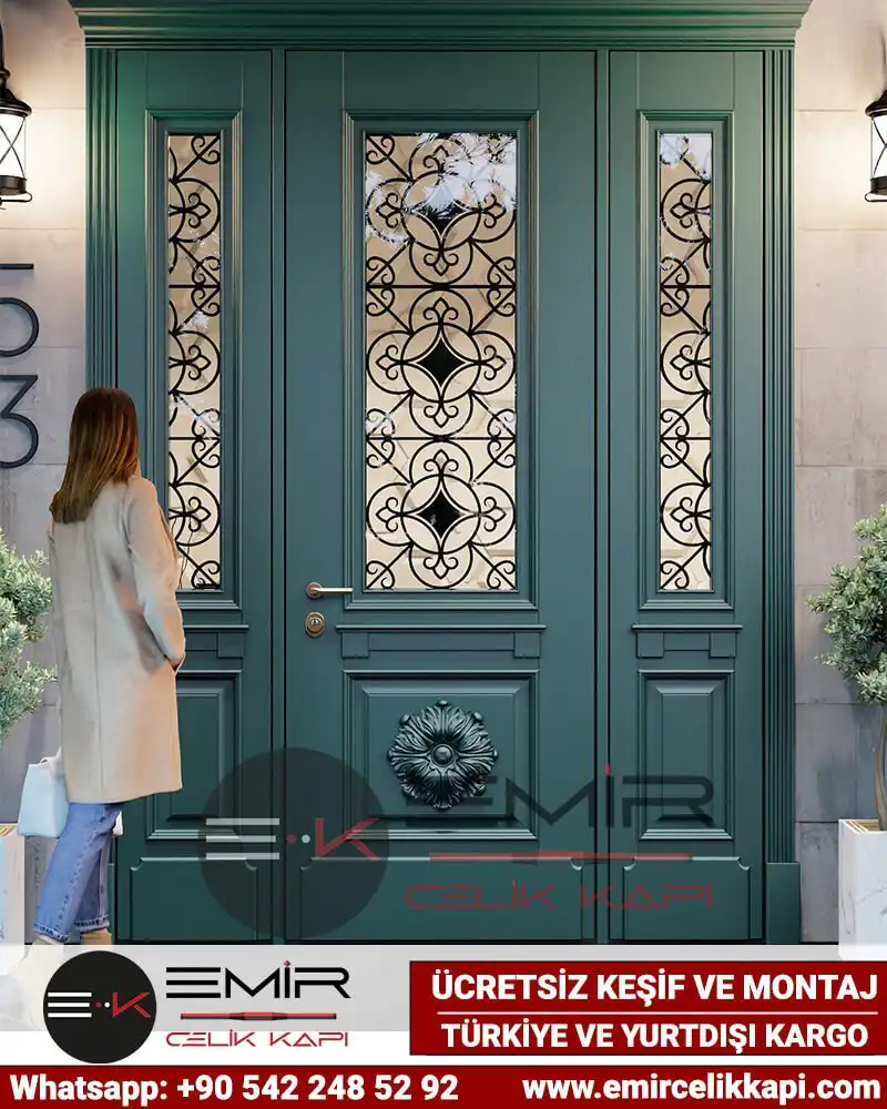 Villa Kapısı Modelleri Fiyatları 1020 1 Villa Kapısı Modelleri Fiyatları 1020 - Modern Çelik Villa Kapısı