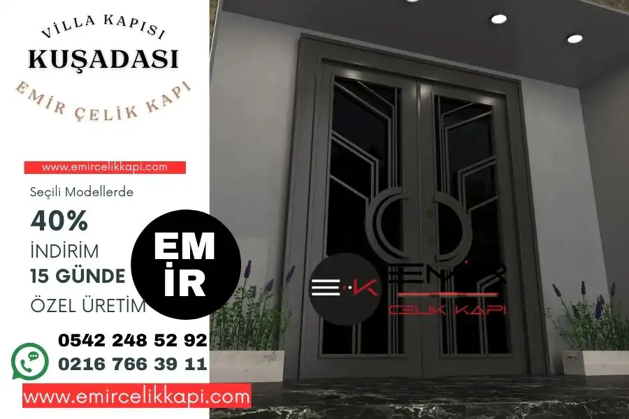 Kuşadası Villa Kapı Modelleri Fiyatları 1 Kuşadası-Villa-Kapisi-Modelleri-Fiyatlari-Dis-Iklim-Kapi
