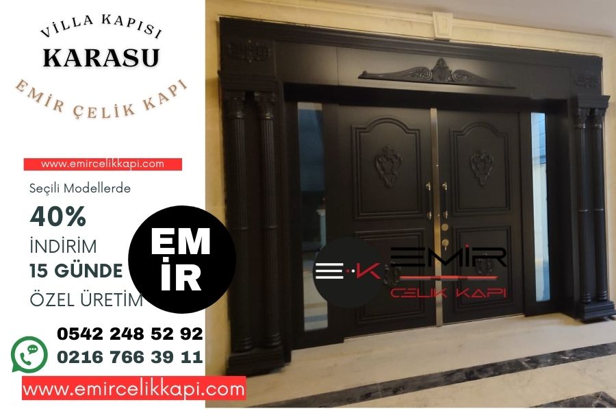 Karasu Villa Kapı Modelleri Fiyatları 1 Karasu-Villa-Kapisi-Modelleri-Fiyatlari-Dis-Iklim-Kapi