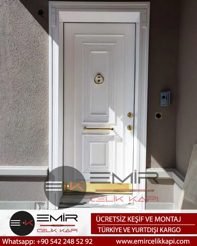 Beyaz Çelik Kapı 288 12 Celik Kapi Modelleri Celik Kapi Fiyatlari Istanbul Celik Kapi 6
