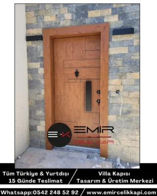 Afyon-Mustakil-Ev-Giris-Kapisi-Emir-Celik-Kapi-Villa-Kapisi