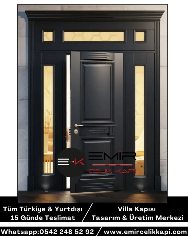Yalova-Mustakil-Ev-Giris-Kapisi-Emir-Celik-Kapi-Villa-Kapisi