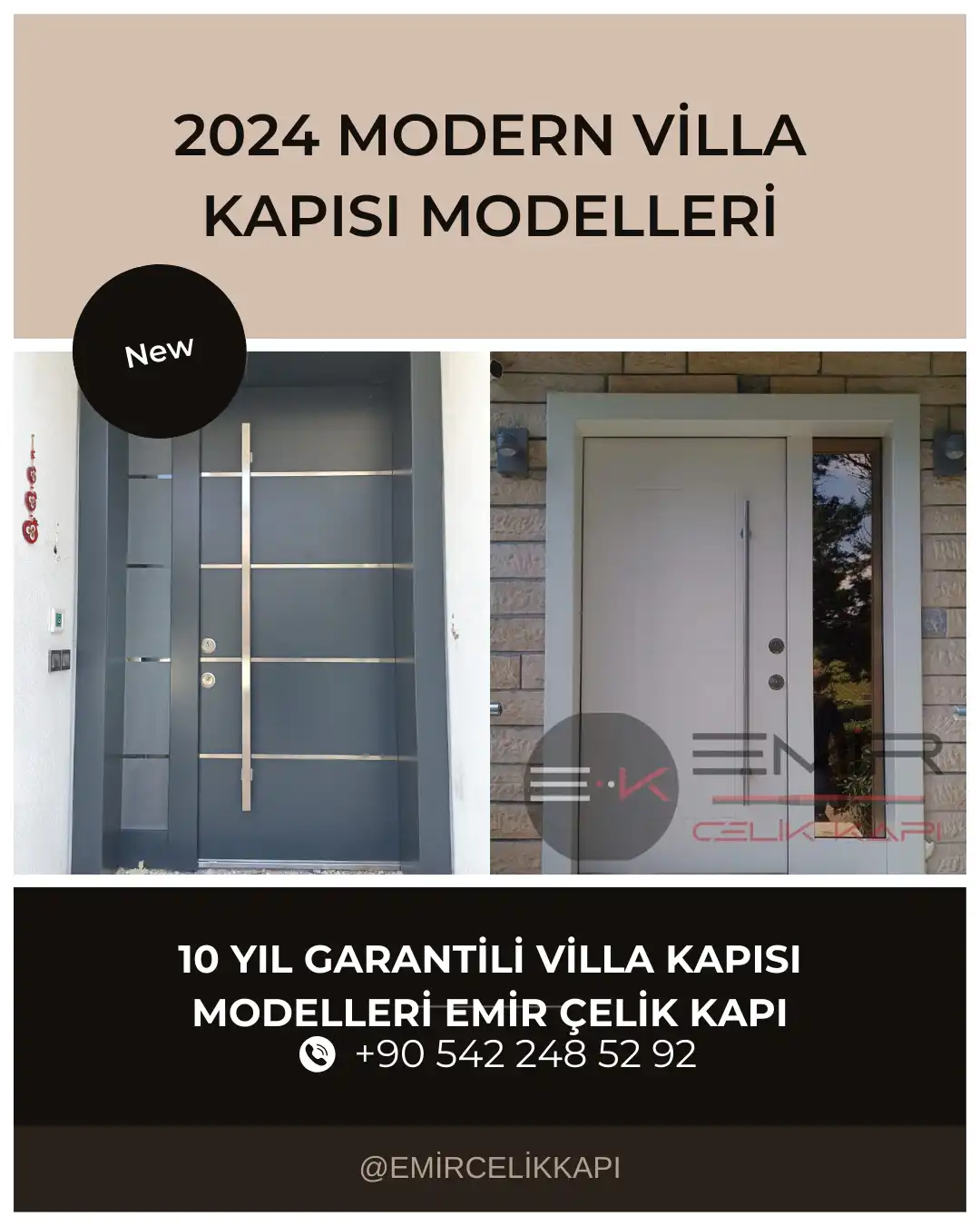 Villa Kapısı Seçerken Nelere Dikkat Edilmeli? 3 Güvenli Villa Kapısı (2)