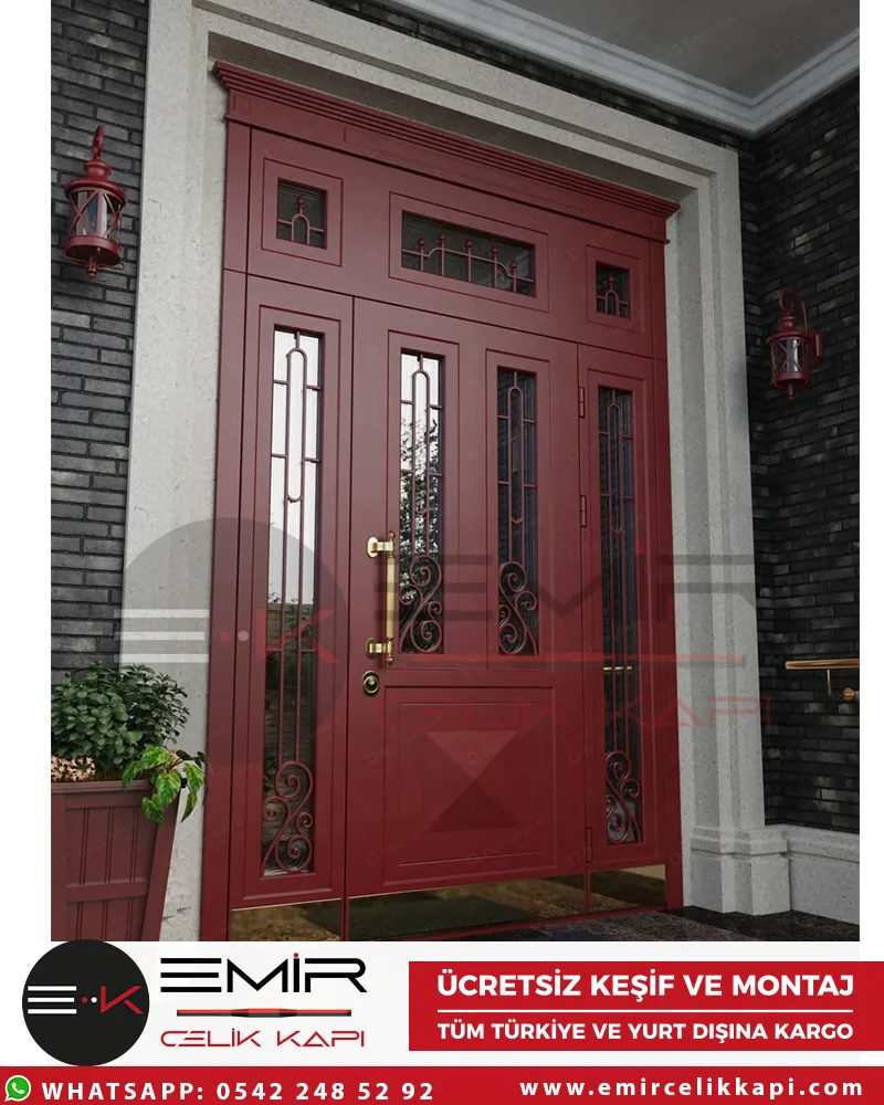 Bordo-Villa-Kapisi-Modelleri-Fiyatlari-2025-Villa-Kapilari-Emir