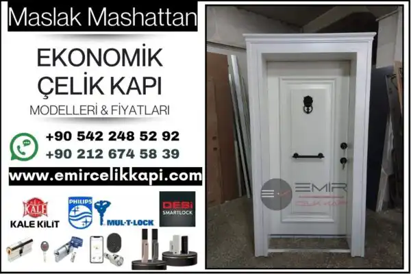 Maslak Mashattan-Ucuz-Celik-Kapi-Modelleri-Ekonomik-Celik-Kapi-Fiyatlari-2025-Emir-Celik-Kapi