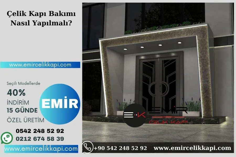 Çelik Kapı Bakımı Nasıl Yapılmalı? 1 108