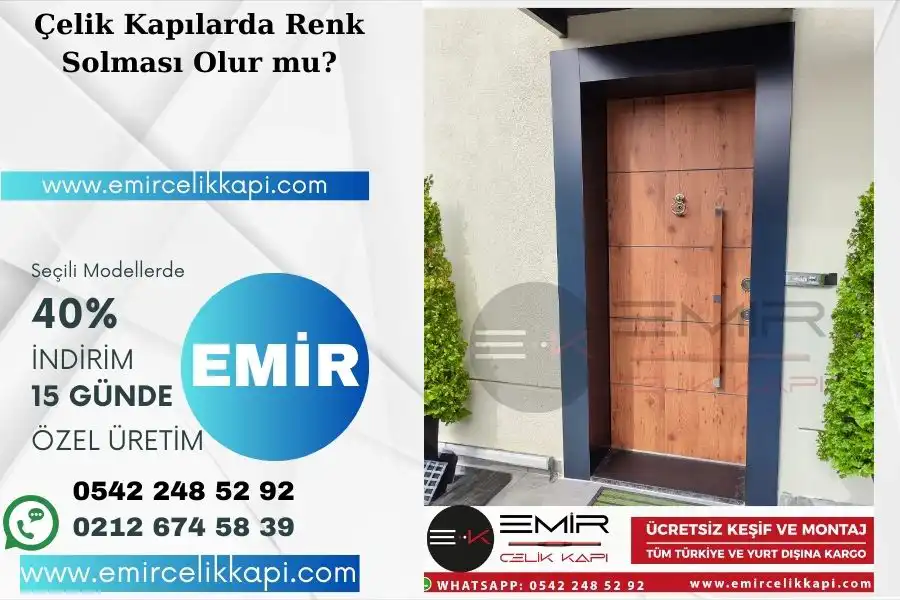 Çelik Kapılarda Renk Solması Olur Mu? 1 18 1
