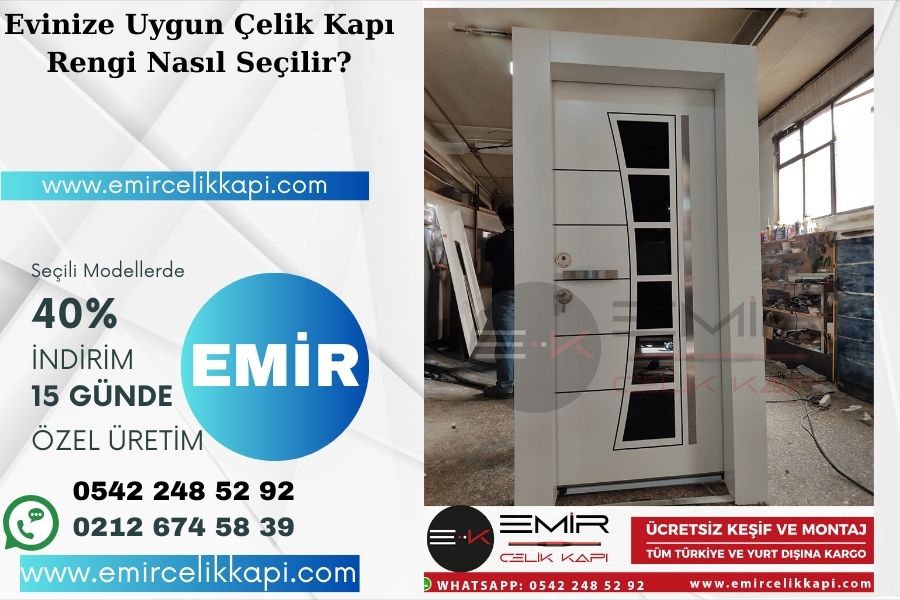 Evinize Uygun Çelik Kapı Rengi Nasıl Seçilir? 1 2 1