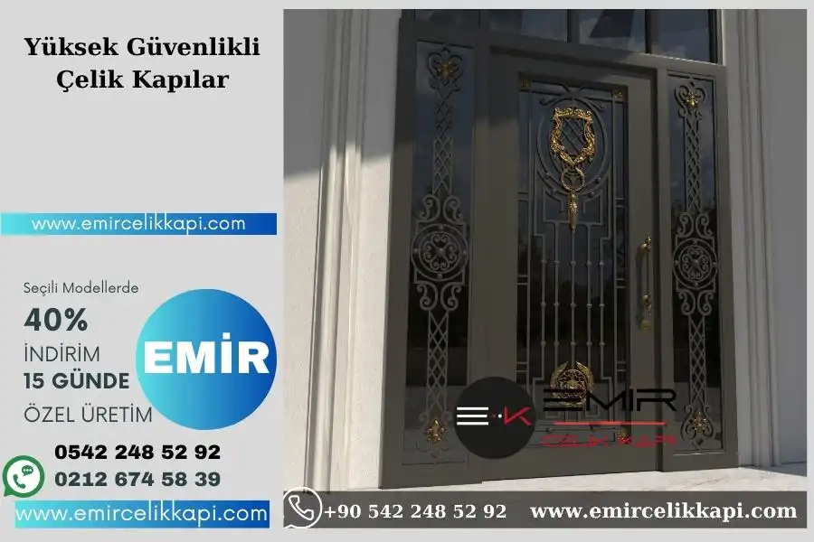 Yüksek Güvenlikli Çelik Kapılar 1 30