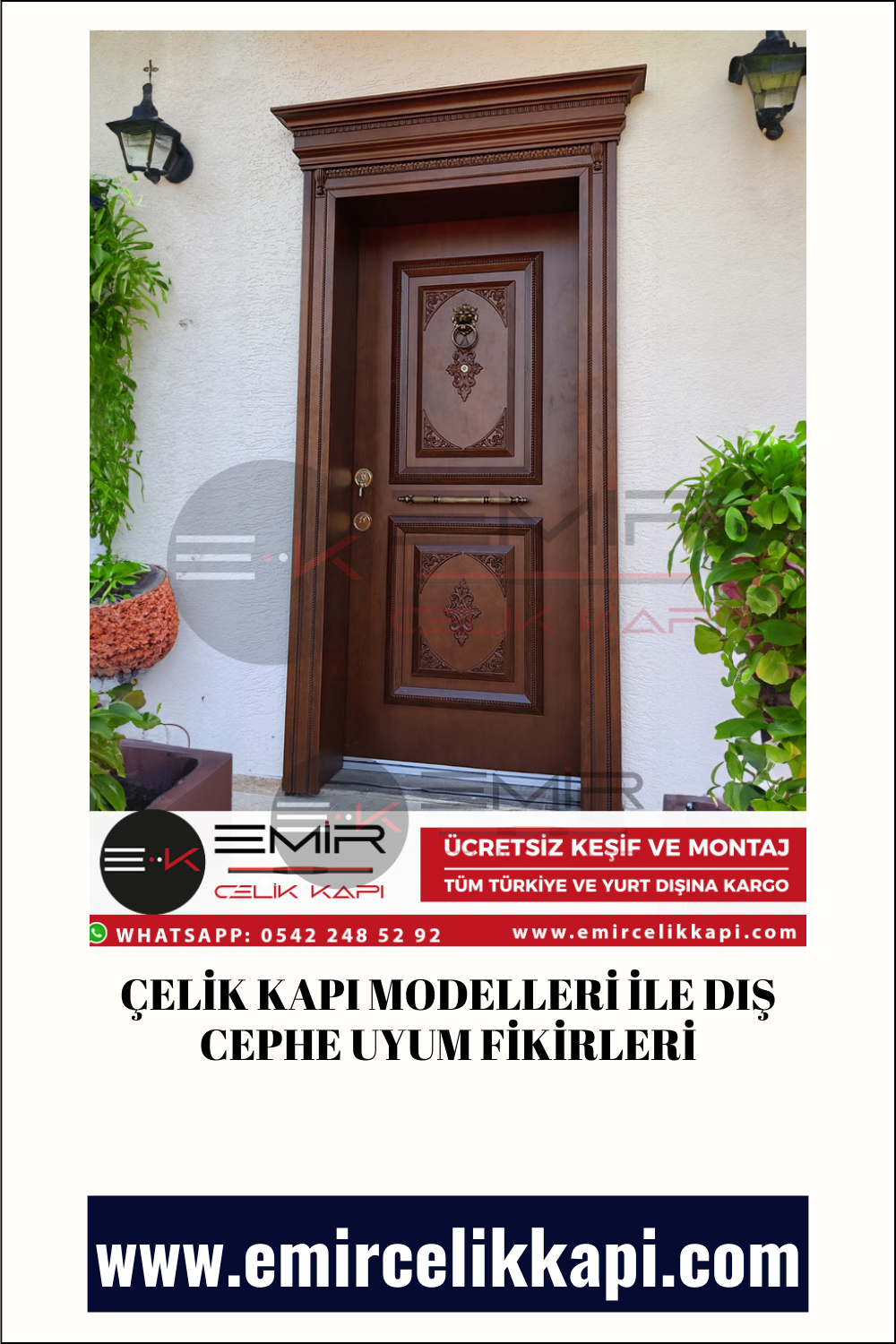 Çelik Kapı Modelleri Ile Dış Cephe Uyum Fikirleri 1 34