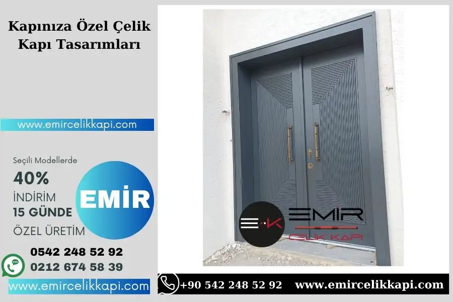 Kapınıza Özel Çelik Kapı Tasarımları 1 37