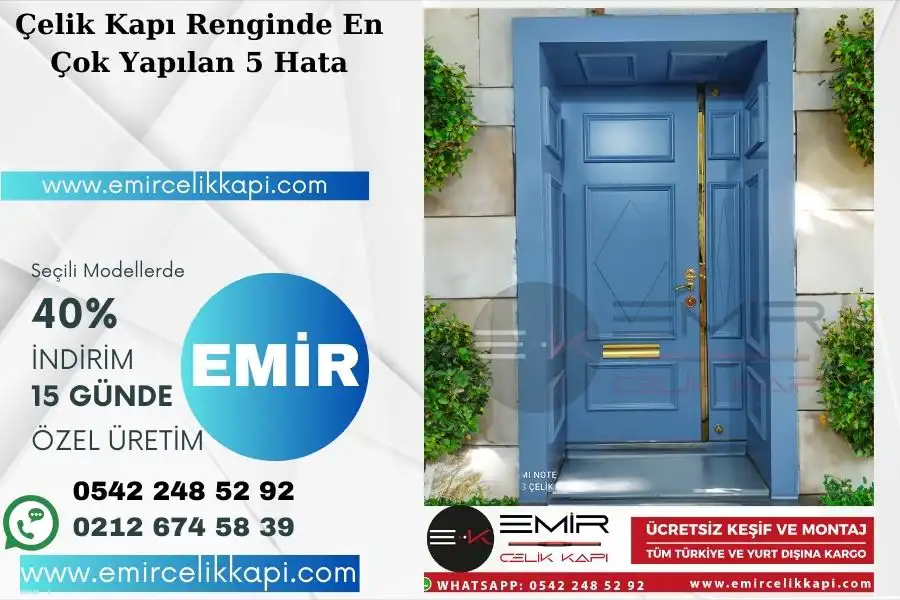 Çelik Kapı Renginde En Çok Yapılan 5 Hata 1 38 1