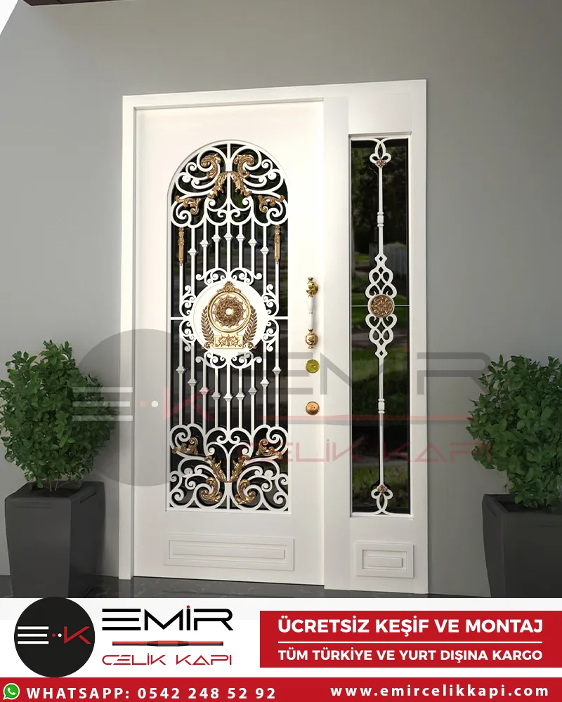 Altin-Ferforjeli-Villa-Kapisi-Beyaz-Celik-Dis-Kapi-Fiyatlari