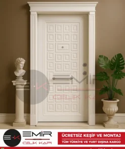 Iris-Krem-Rengi-Celik-Kapi-Klasik