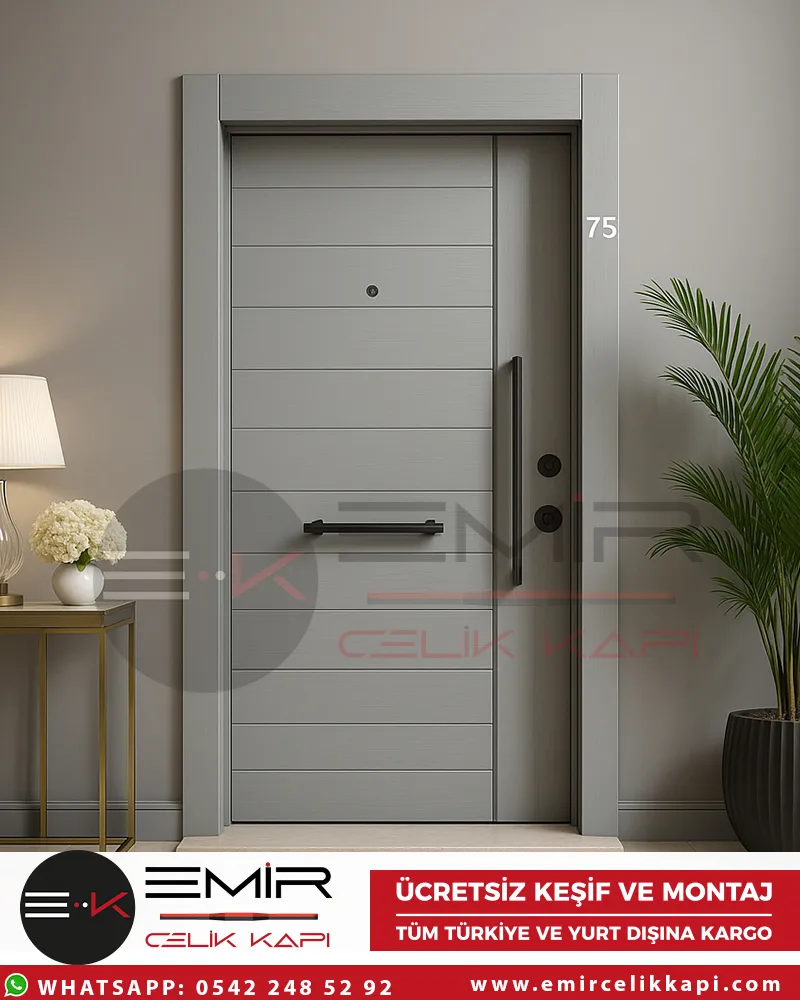 Maziken-Ral-7047-Celik-Kapi