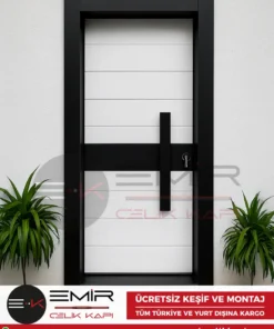 Ocean-Siyah-Beyaz-Celik-Kapi