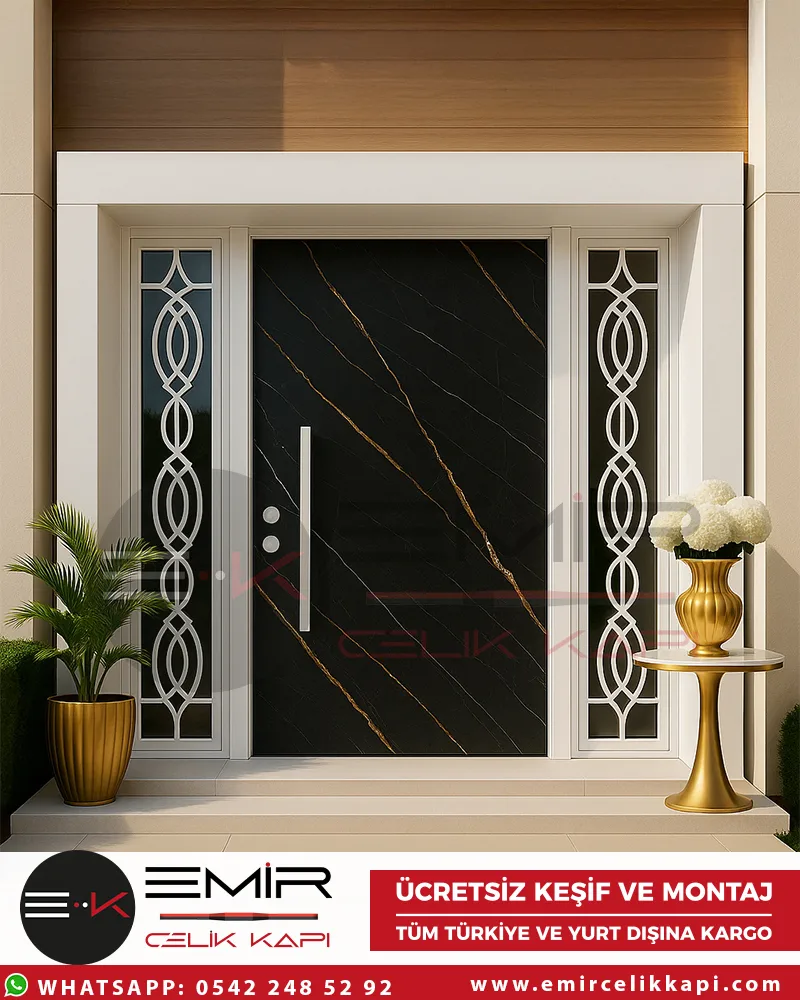 Macellan-Mermer-Villa-Kapisi-Celik-Kapi-Dis-Kapi