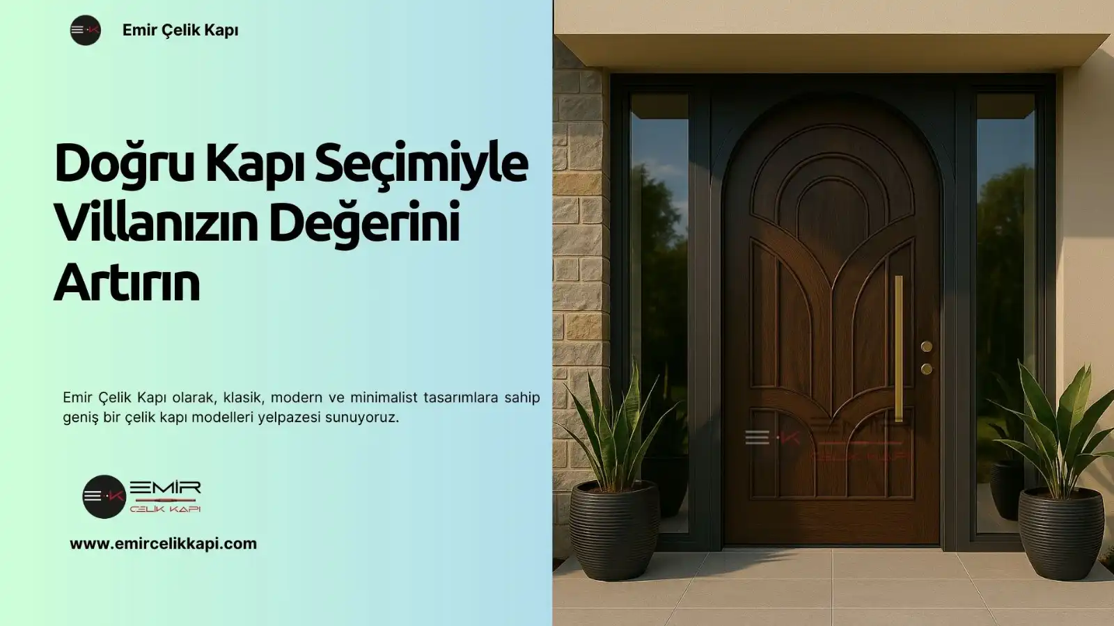 Doğru Kapı Seçimiyle Villanızın Değerini Artırın 1 Doğru Kapı Seçimiyle Villanızın Değerini Artırın