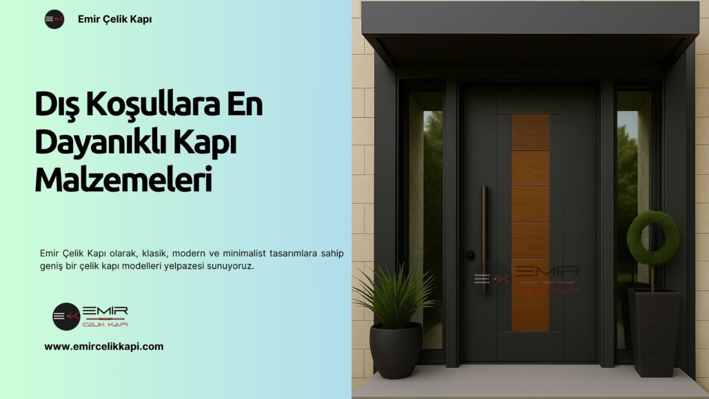 Dış Koşullara En Dayanıklı Kapı Malzemeleri