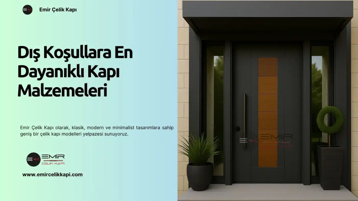 Dış Koşullara En Dayanıklı Kapı Malzemeleri Dış Koşullara En Dayanıklı Kapı Malzemeleri