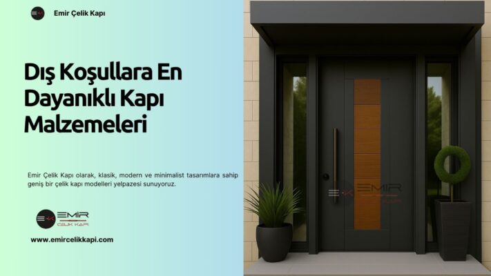 Dış Koşullara En Dayanıklı Kapı Malzemeleri