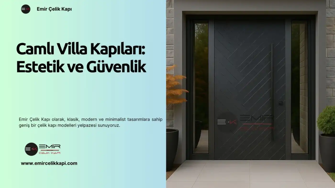 Camlı Villa Kapıları: Estetik Ve Güvenlik Camlı Villa Kapıları: Estetik Ve Güvenlik